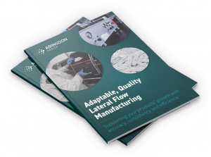 Abingdon health's lateral flow rapid test manufacturing brochure