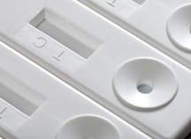 multiple lateral flow rapid tests in a factory