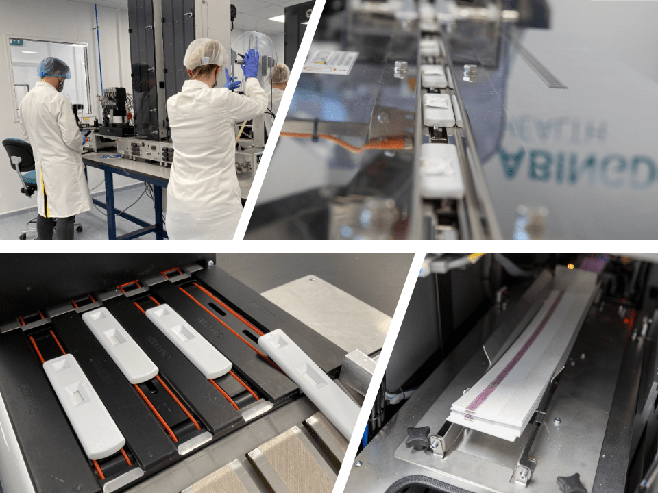 Different types of outsourced lateral flow test manufacturing services