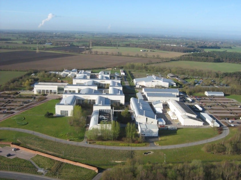 Aerial photo of Abingdon Health on the York Biotech Campus UK