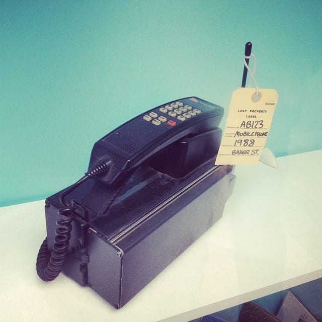 old mobile telephone